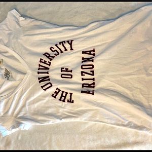 Blue 84 Arizona v neck t shirt, small, soft, white